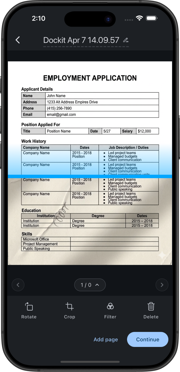 DocKit Screenshot 2